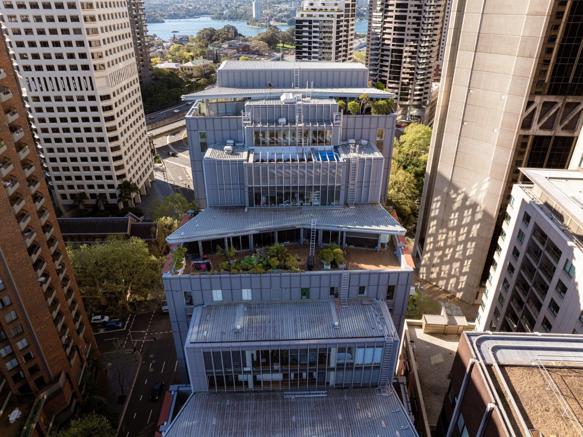 Upper levels of Portico Apartments featuring ALPOLIC™ NC/A1 recladding