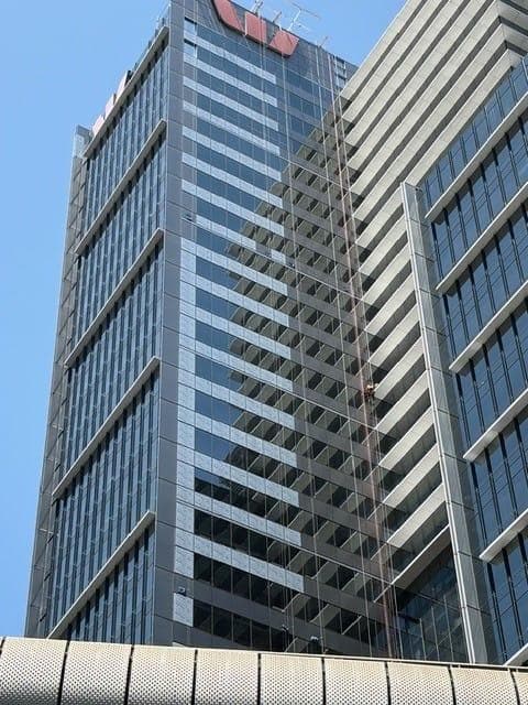 Commercial façade upgrade at 275 Kent Street with non-combustible ALPOLIC™ NC/A1